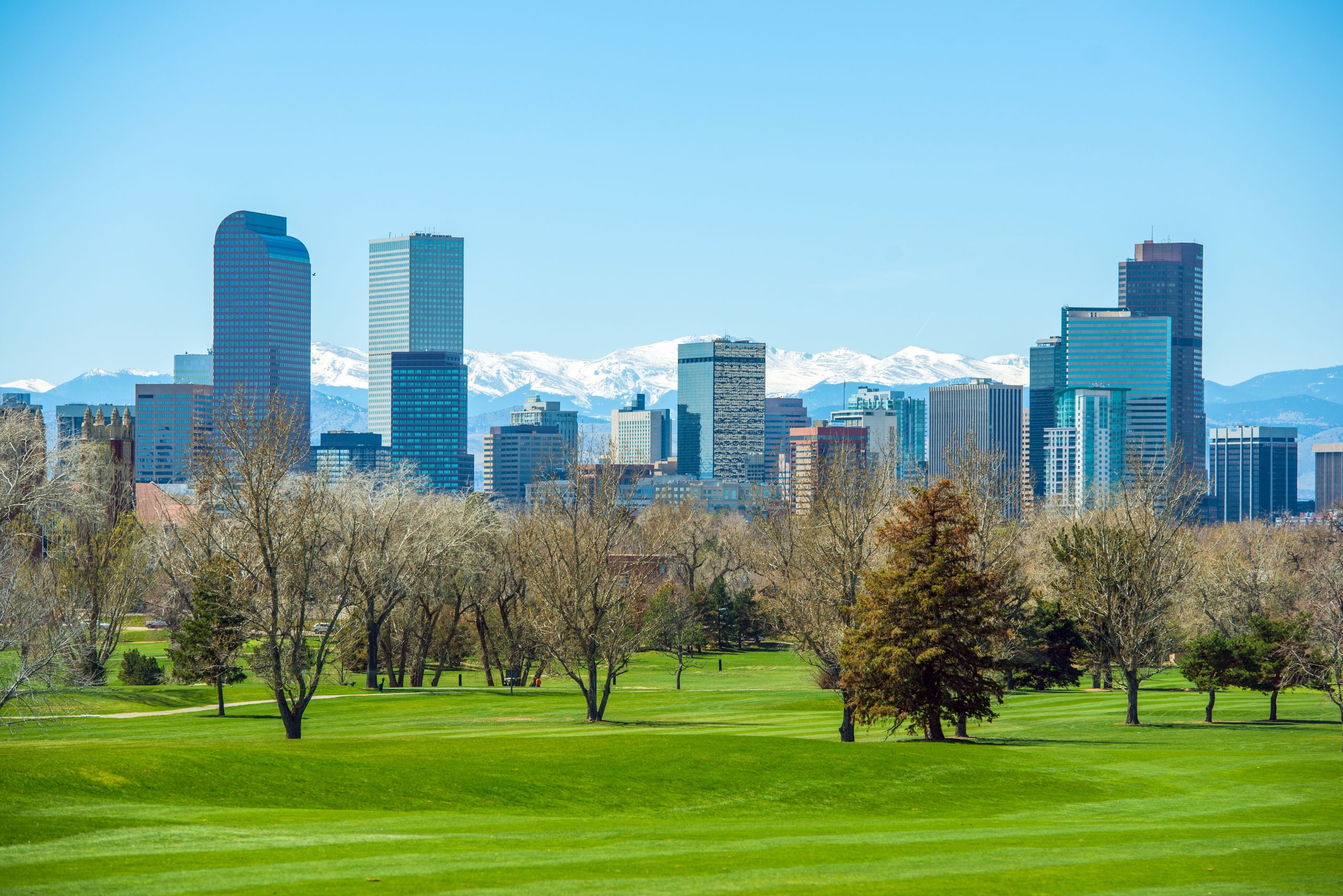 A sunny day in Denver.