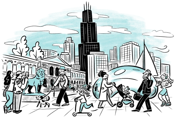 Illustration of Chicago